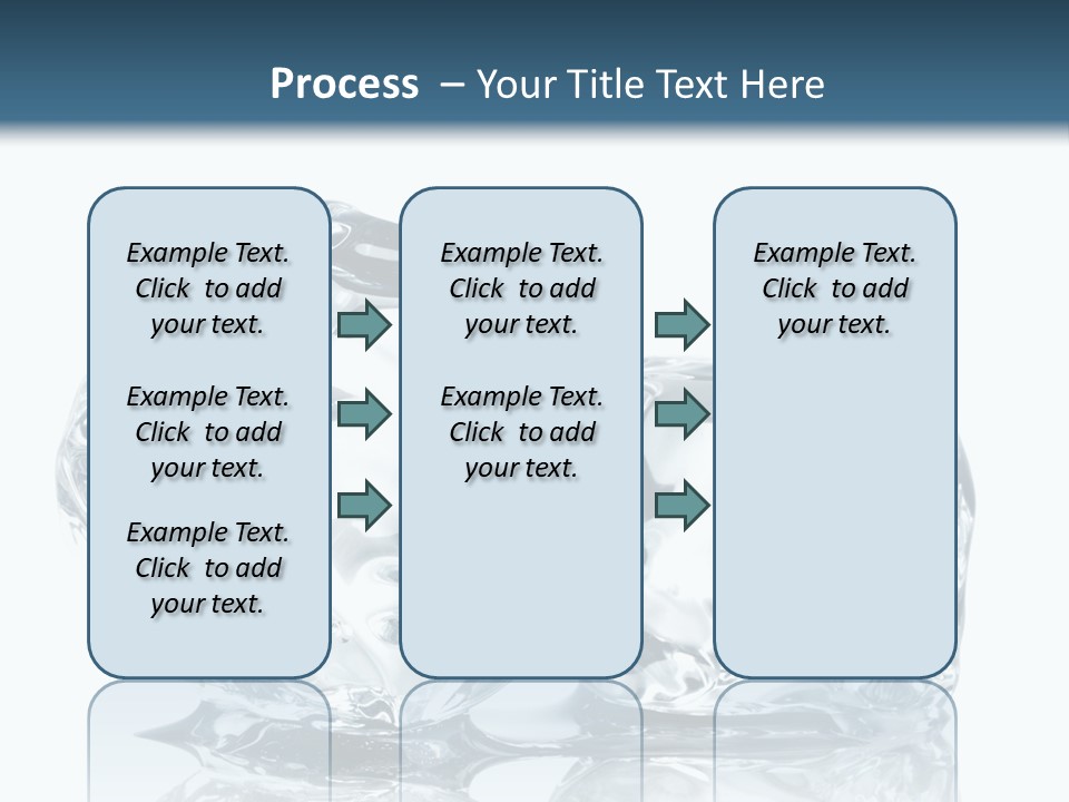Reflection Macro Food PowerPoint Template