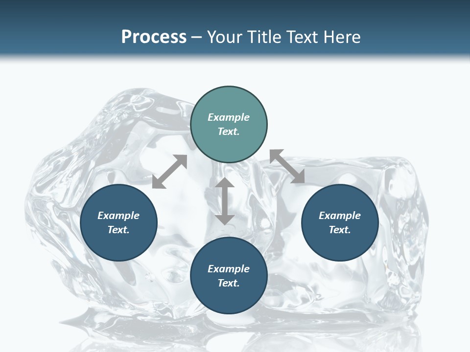 Reflection Macro Food PowerPoint Template