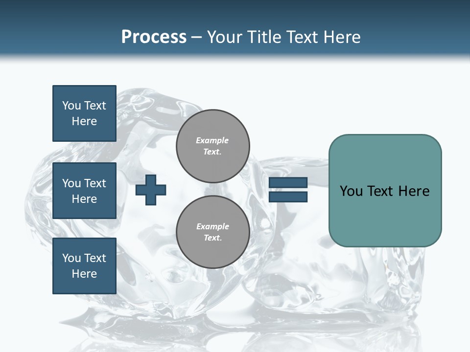 Reflection Macro Food PowerPoint Template