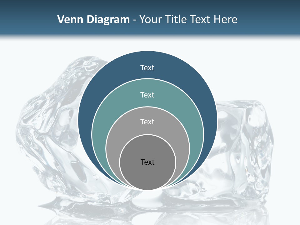 Reflection Macro Food PowerPoint Template