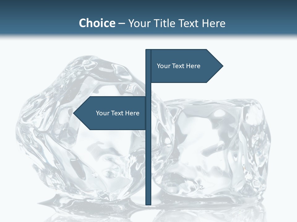 Reflection Macro Food PowerPoint Template