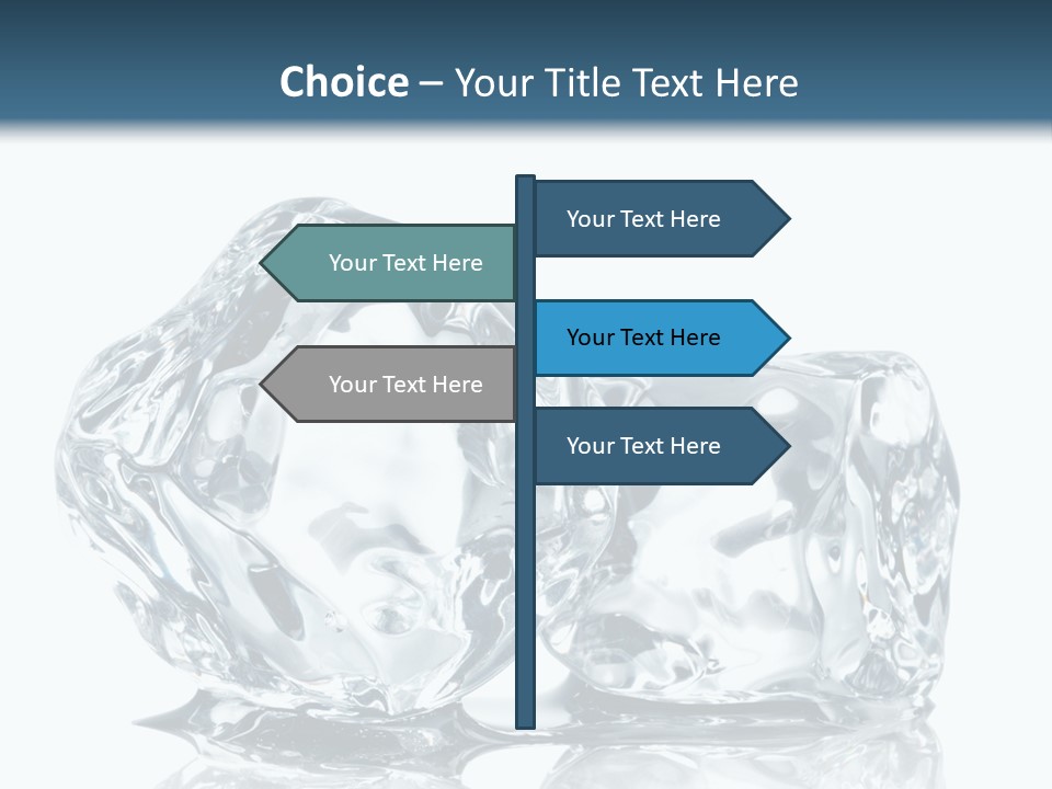 Reflection Macro Food PowerPoint Template
