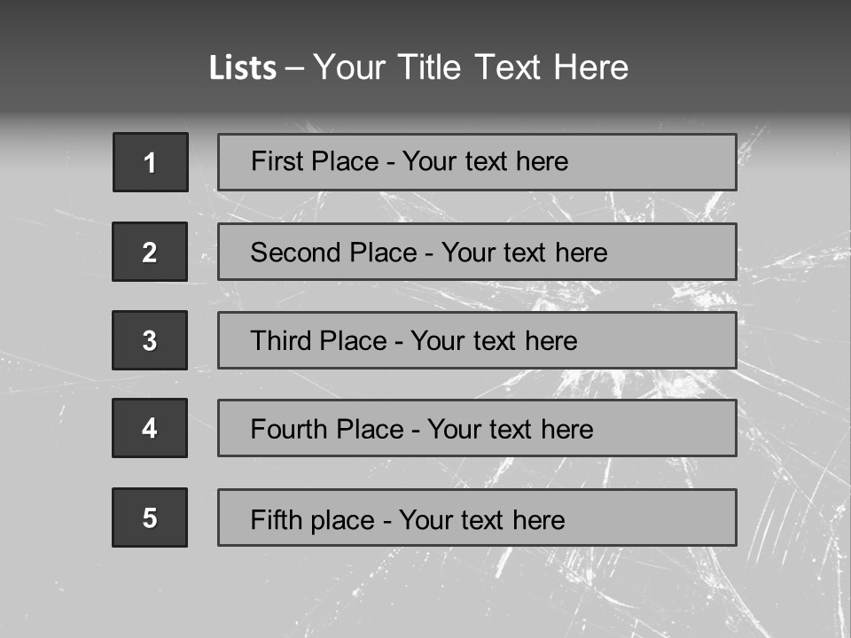 Cracked Bullet Gunshot PowerPoint Template