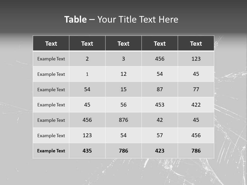 Cracked Bullet Gunshot PowerPoint Template