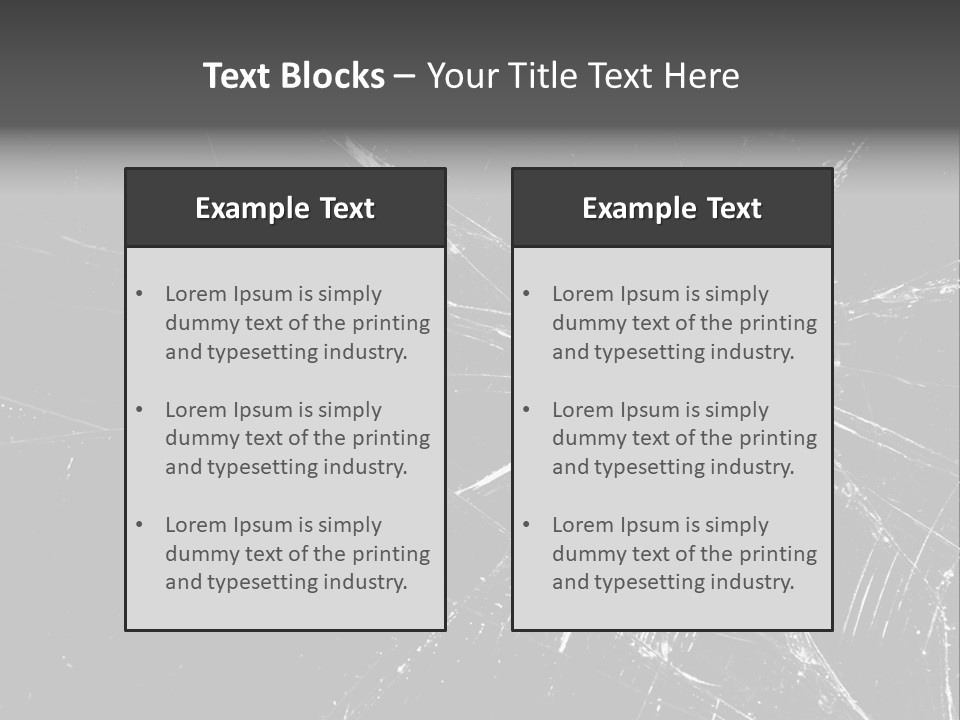 Cracked Bullet Gunshot PowerPoint Template