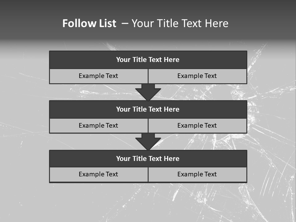 Cracked Bullet Gunshot PowerPoint Template