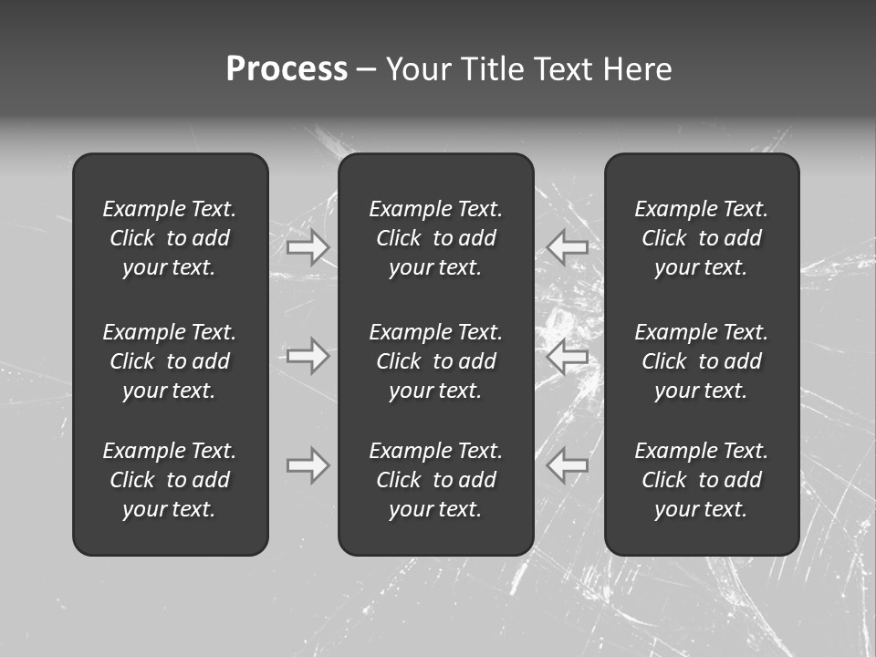 Cracked Bullet Gunshot PowerPoint Template