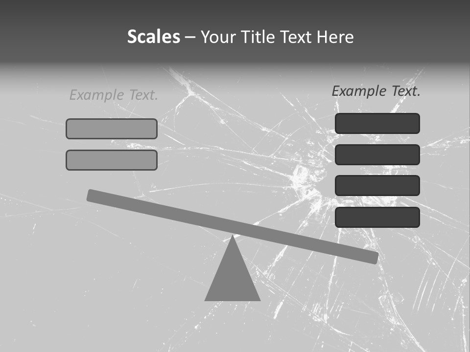 Cracked Bullet Gunshot PowerPoint Template