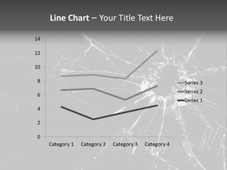 Cracked Bullet Gunshot PowerPoint Template