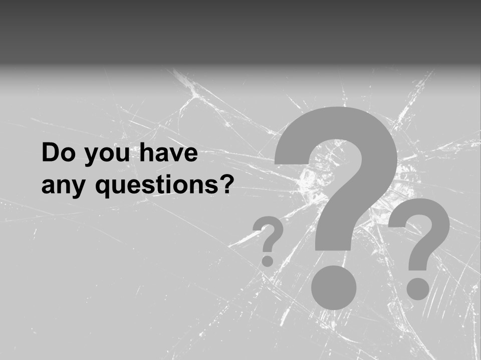 Cracked Bullet Gunshot PowerPoint Template