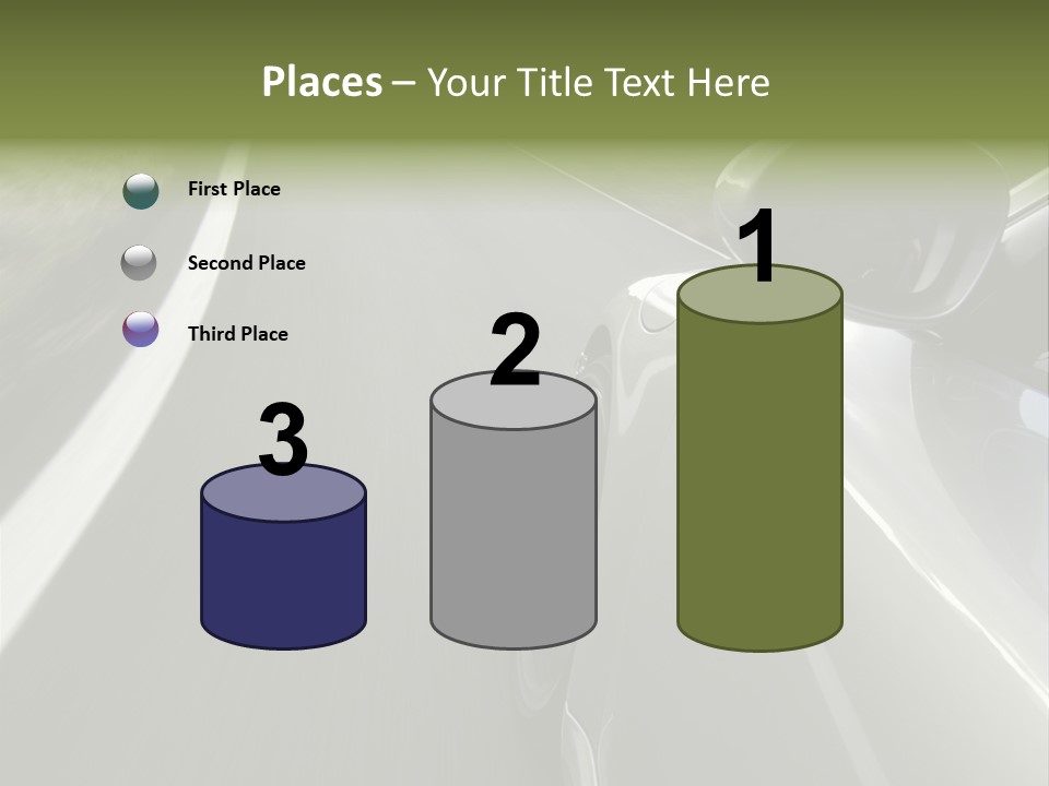German Turbo Motion PowerPoint Template