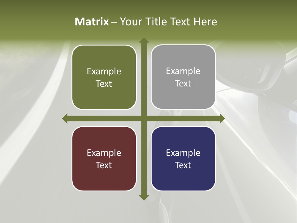 German Turbo Motion PowerPoint Template