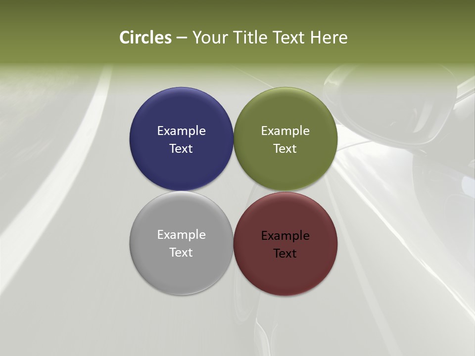 German Turbo Motion PowerPoint Template