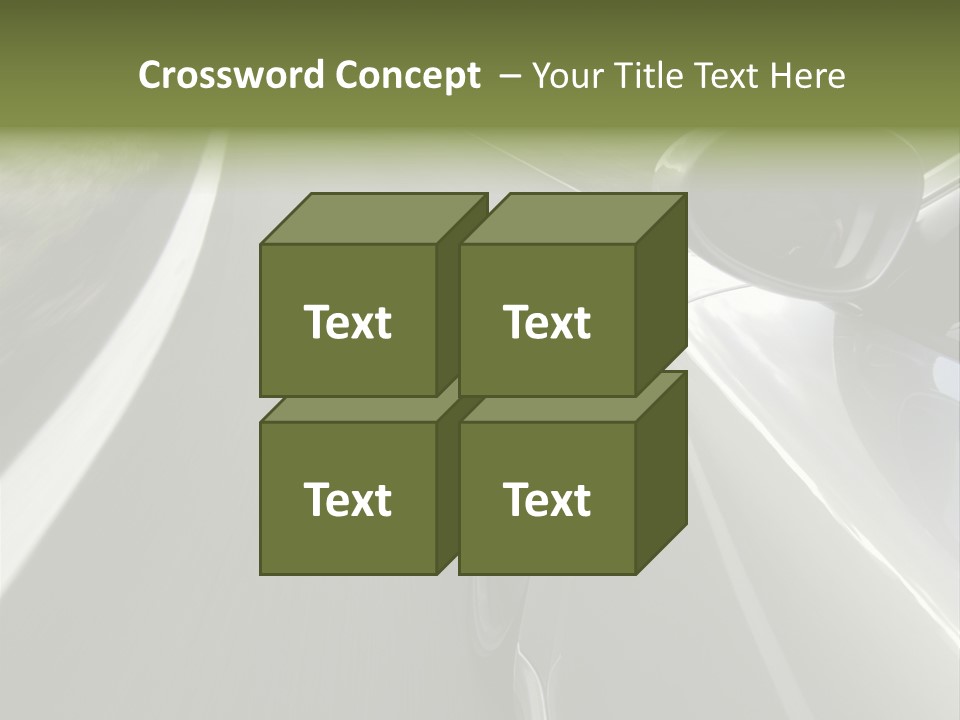 German Turbo Motion PowerPoint Template