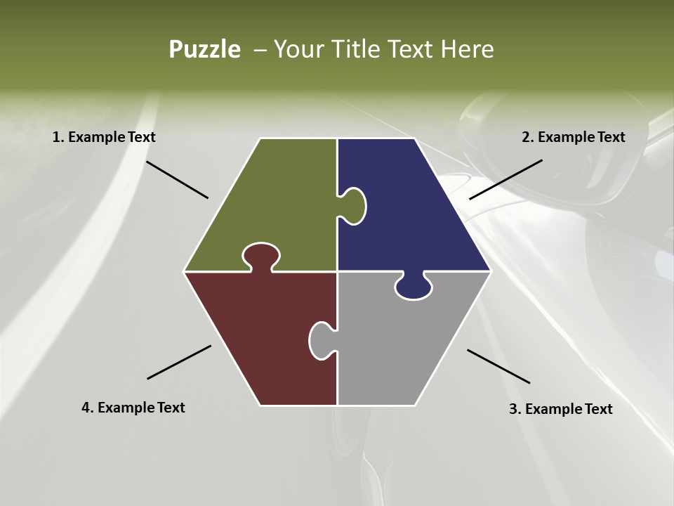 German Turbo Motion PowerPoint Template