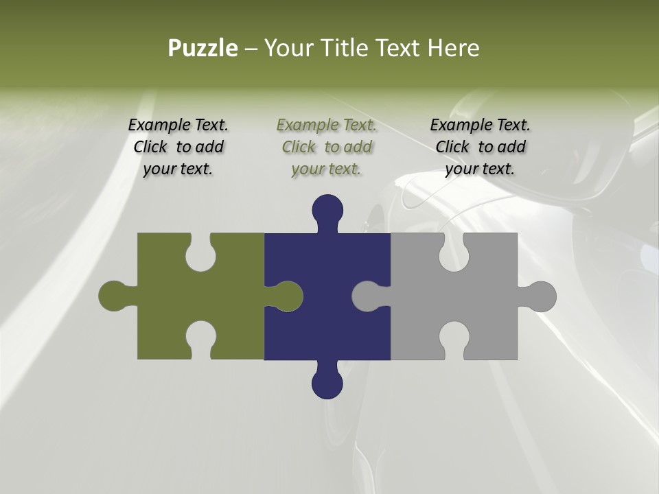 German Turbo Motion PowerPoint Template