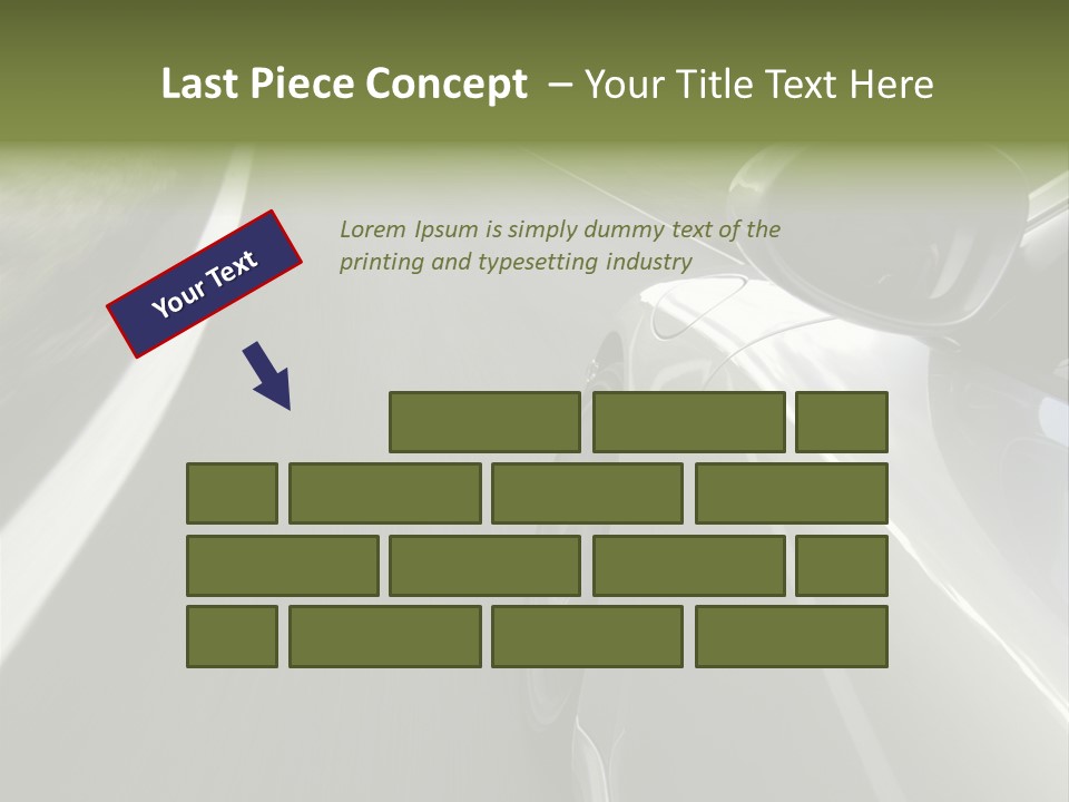 German Turbo Motion PowerPoint Template