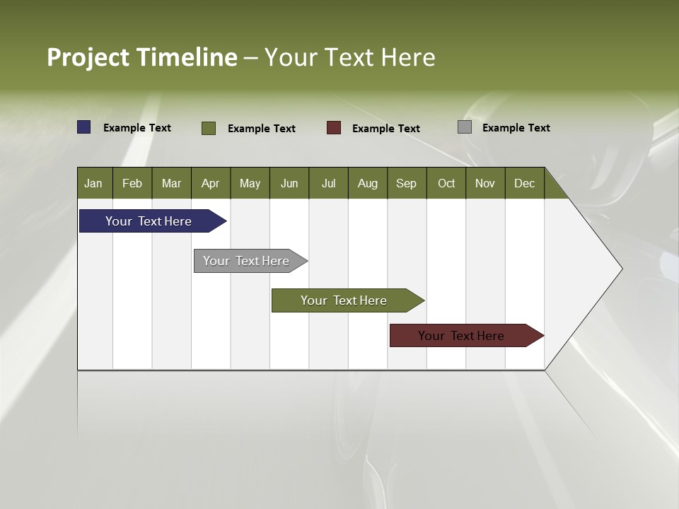 German Turbo Motion PowerPoint Template