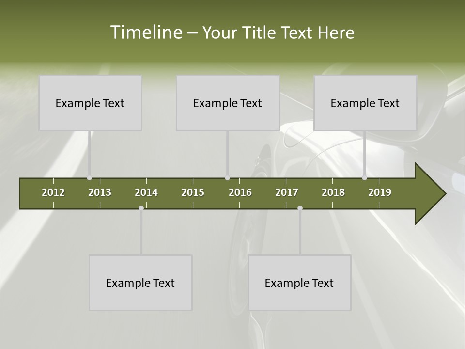 German Turbo Motion PowerPoint Template