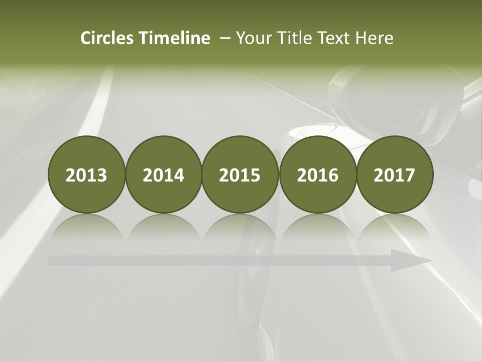 German Turbo Motion PowerPoint Template