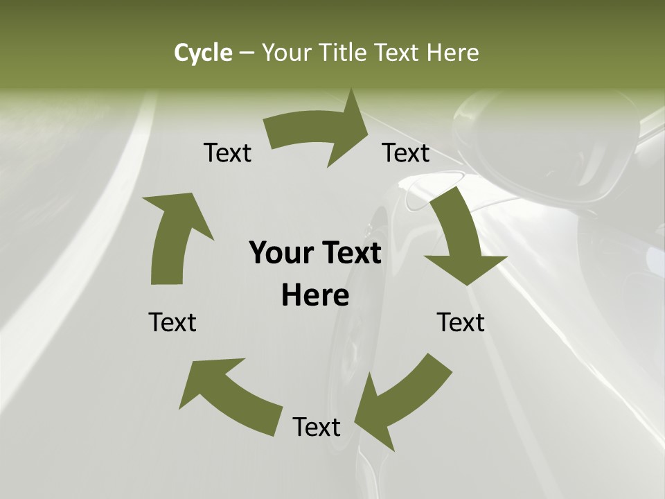 German Turbo Motion PowerPoint Template