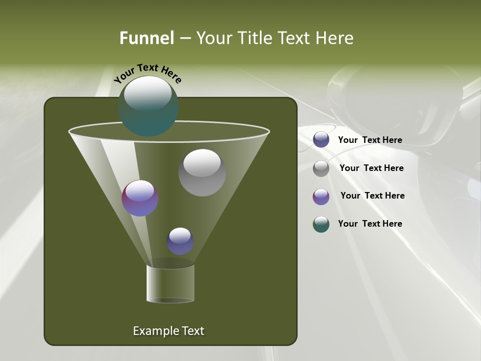 German Turbo Motion PowerPoint Template