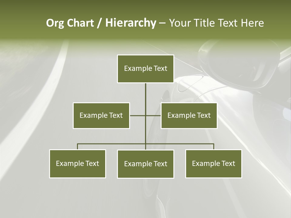 German Turbo Motion PowerPoint Template
