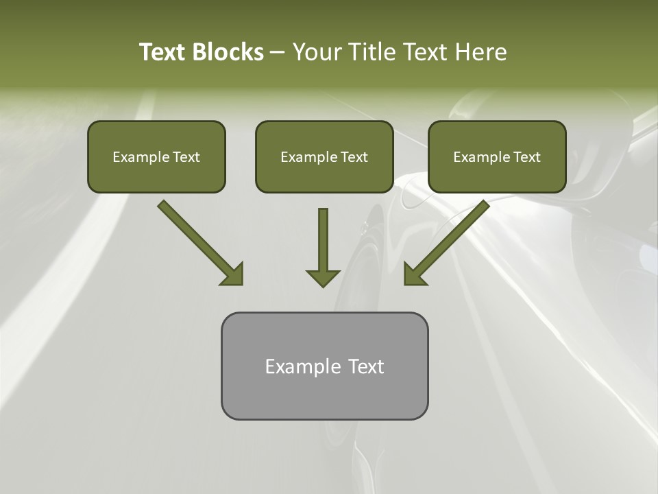 German Turbo Motion PowerPoint Template