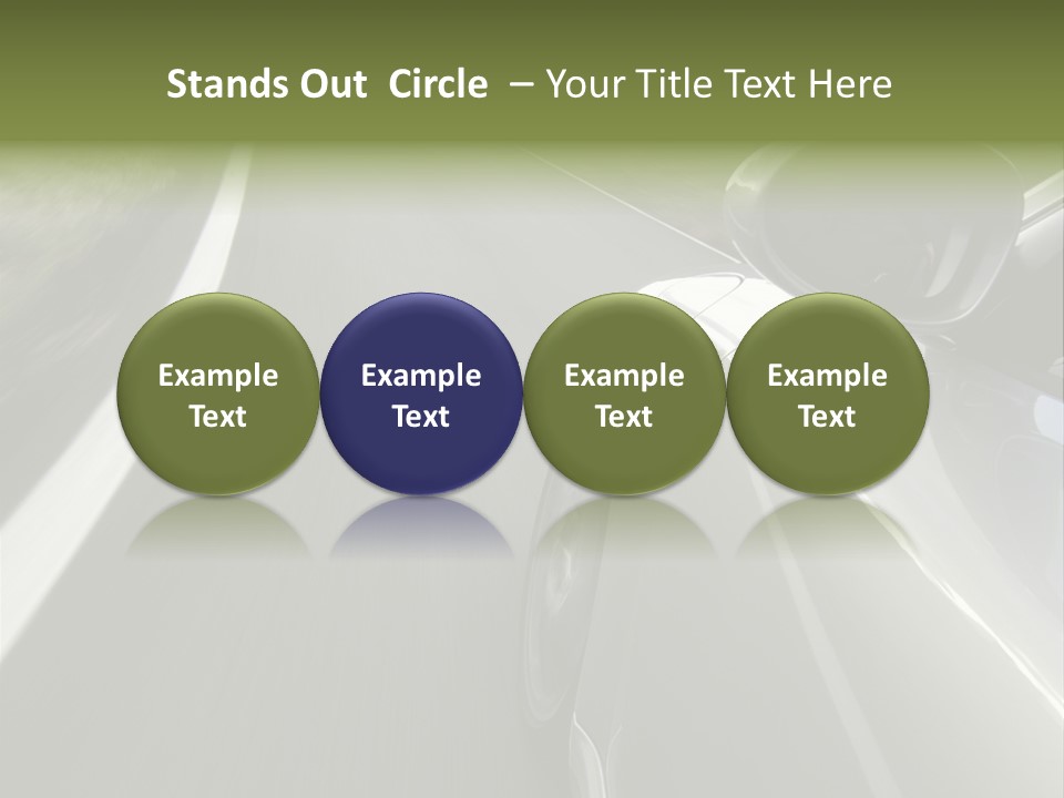 German Turbo Motion PowerPoint Template