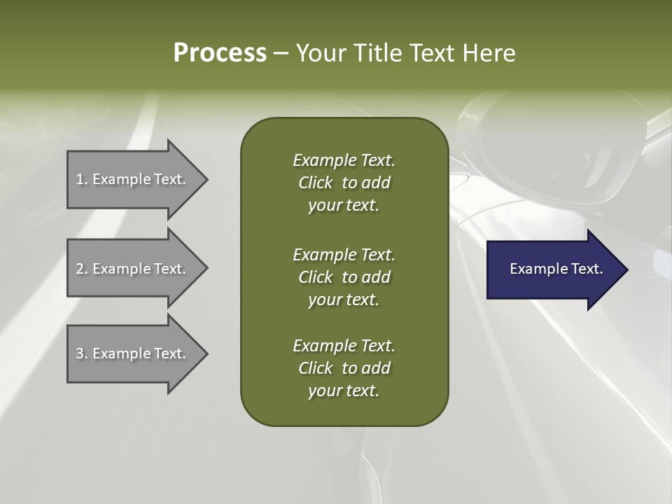 German Turbo Motion PowerPoint Template