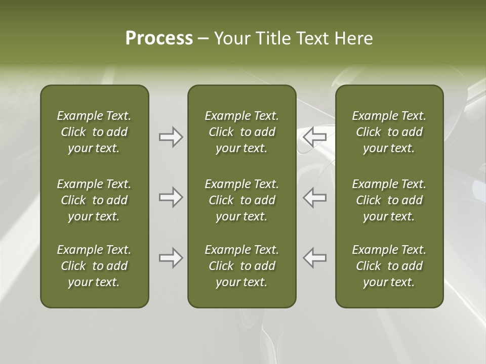German Turbo Motion PowerPoint Template