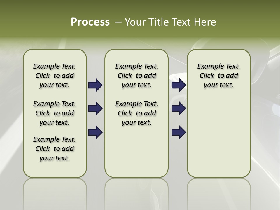 German Turbo Motion PowerPoint Template