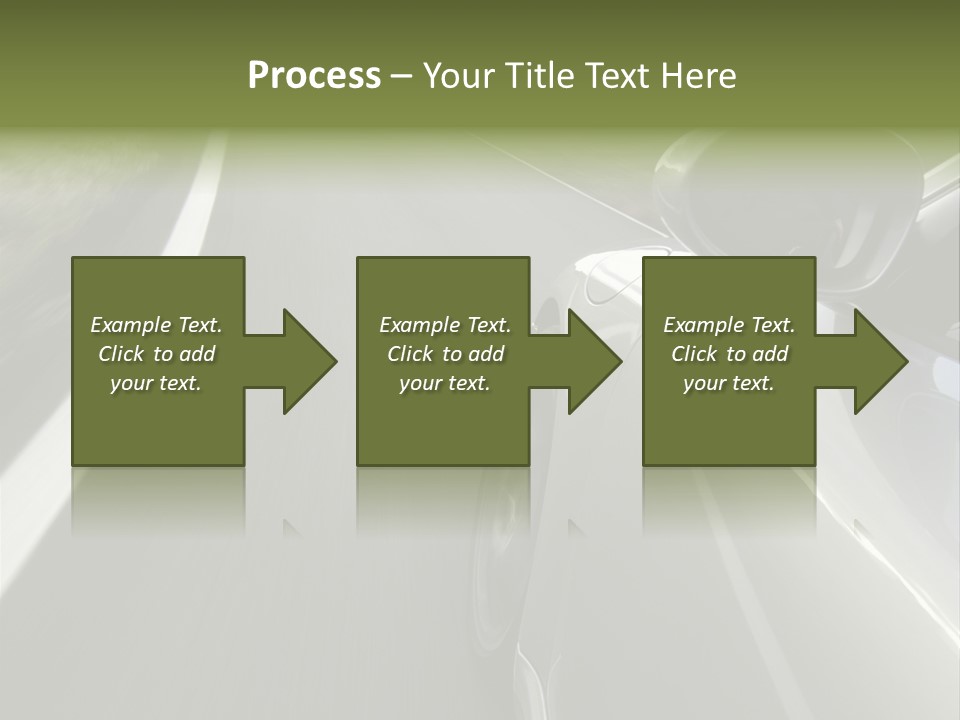 German Turbo Motion PowerPoint Template