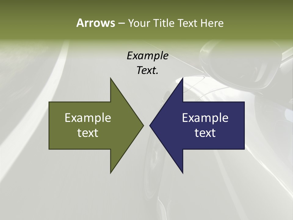 German Turbo Motion PowerPoint Template