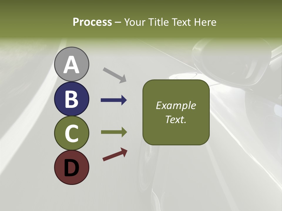 German Turbo Motion PowerPoint Template