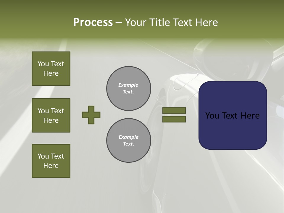 German Turbo Motion PowerPoint Template