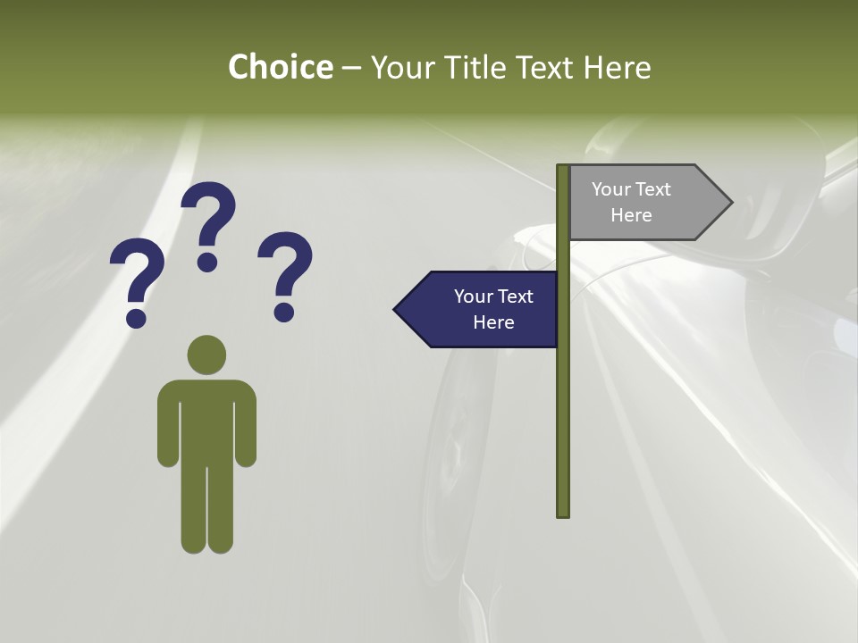 German Turbo Motion PowerPoint Template