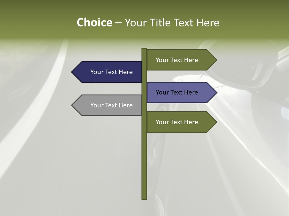 German Turbo Motion PowerPoint Template
