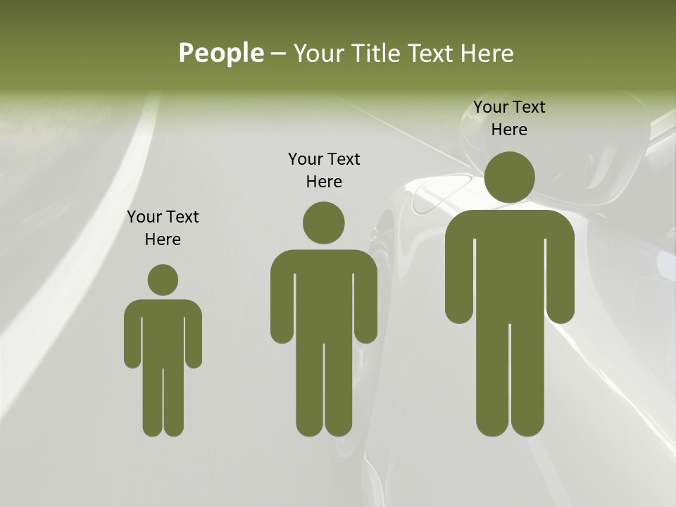 German Turbo Motion PowerPoint Template