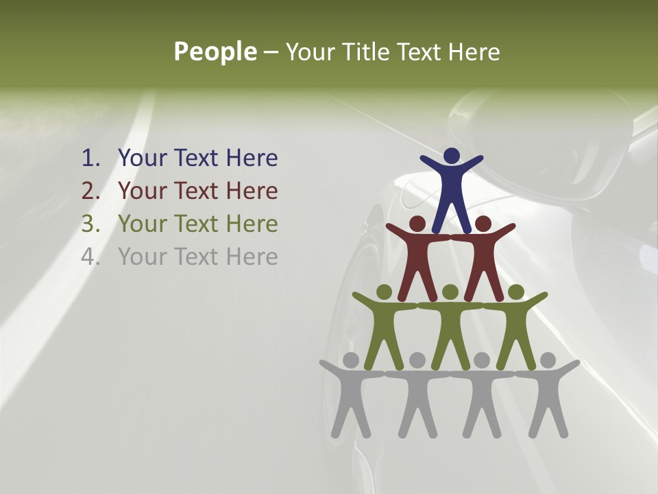 German Turbo Motion PowerPoint Template