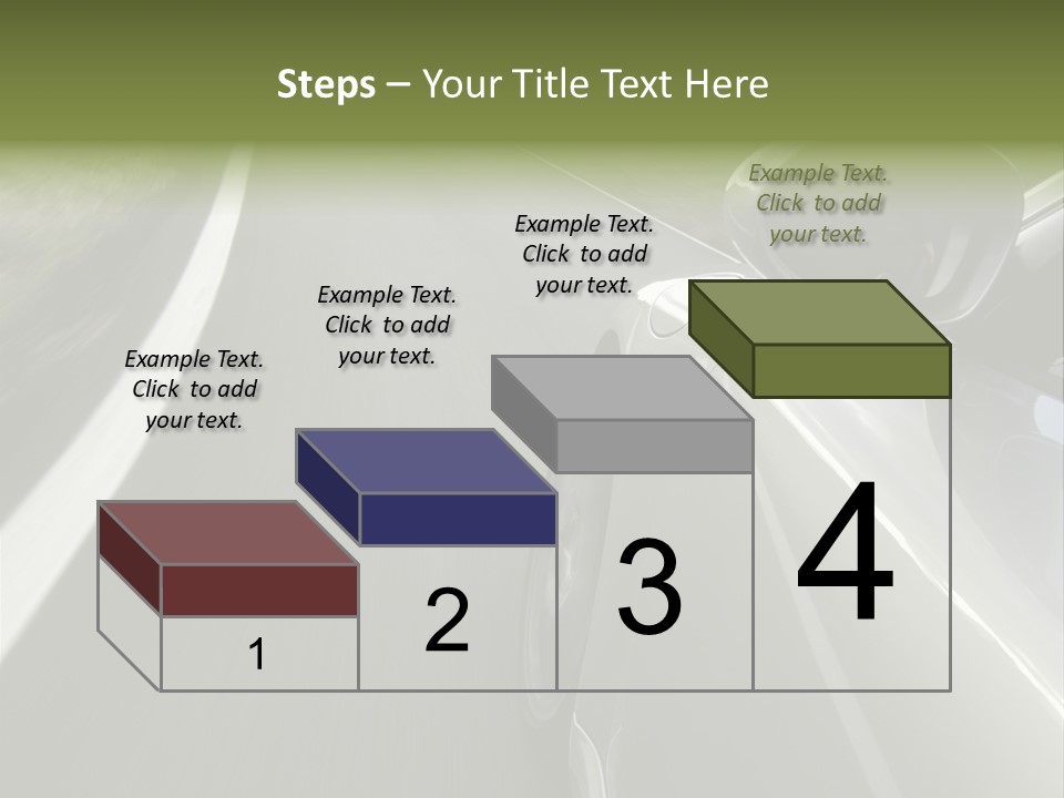 German Turbo Motion PowerPoint Template