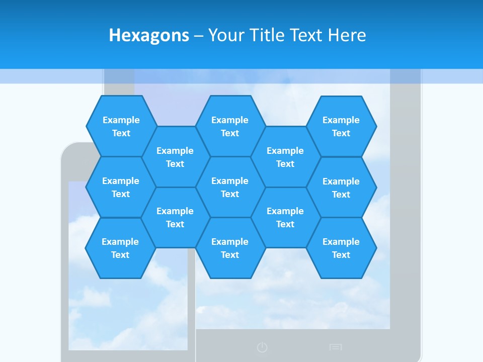 Touchscreen Modern Message PowerPoint Template