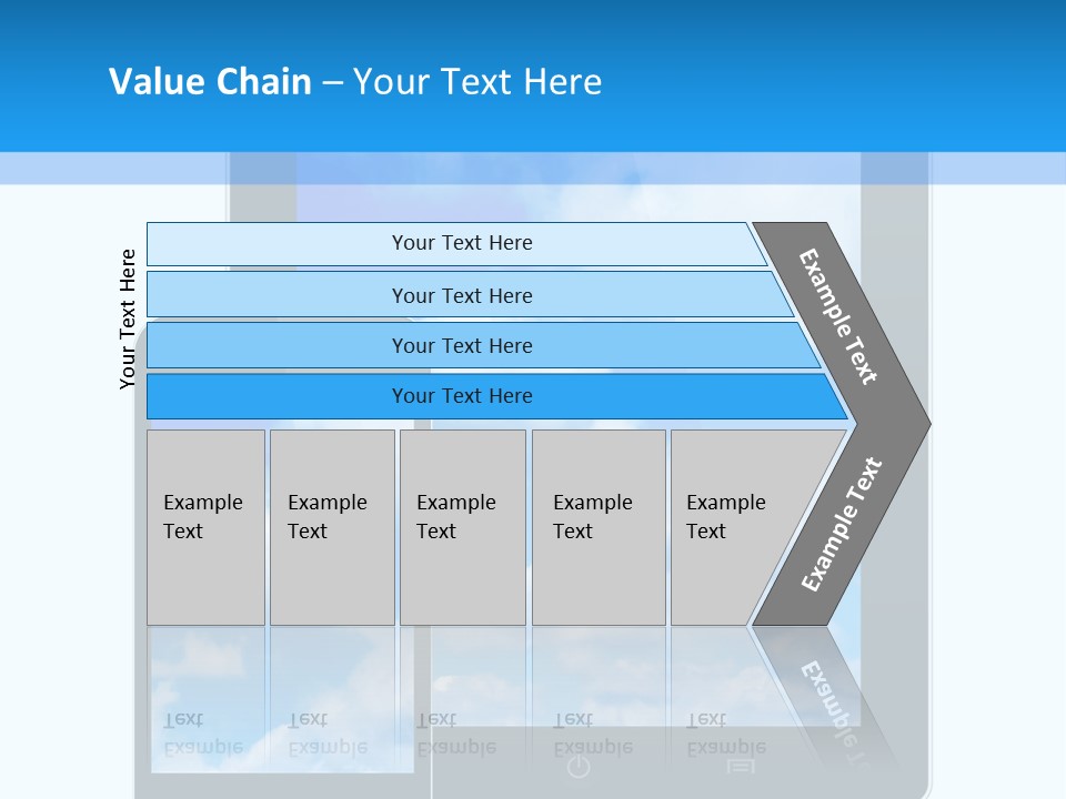 Touchscreen Modern Message PowerPoint Template