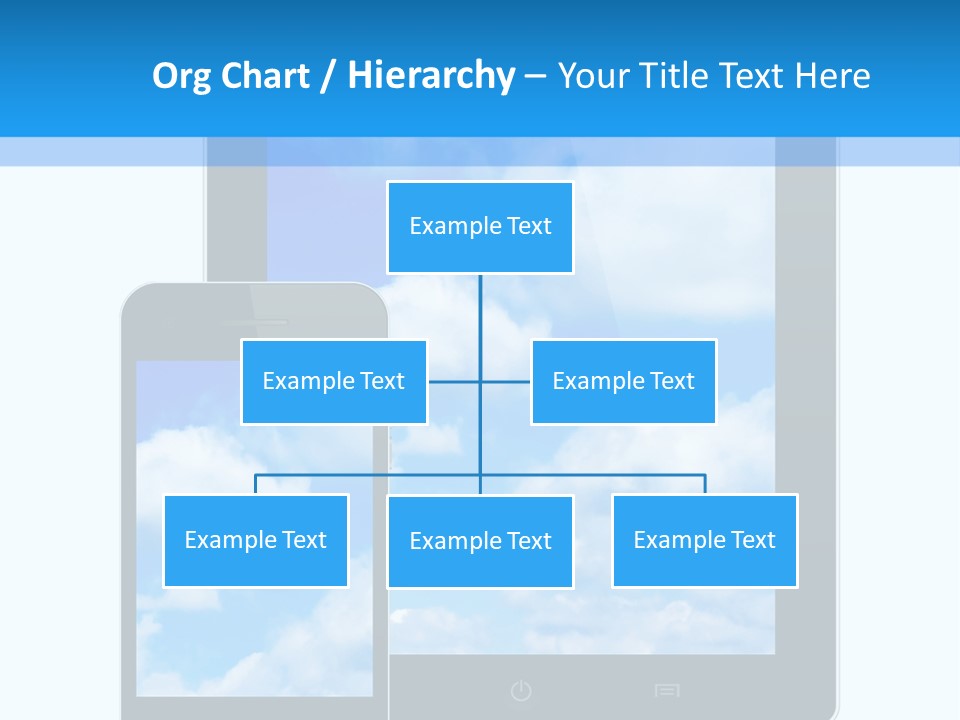 Touchscreen Modern Message PowerPoint Template