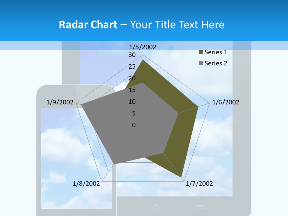 Touchscreen Modern Message PowerPoint Template