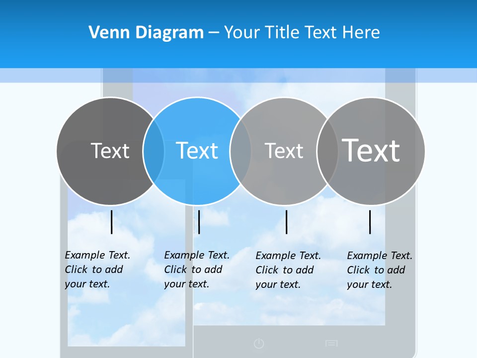 Touchscreen Modern Message PowerPoint Template