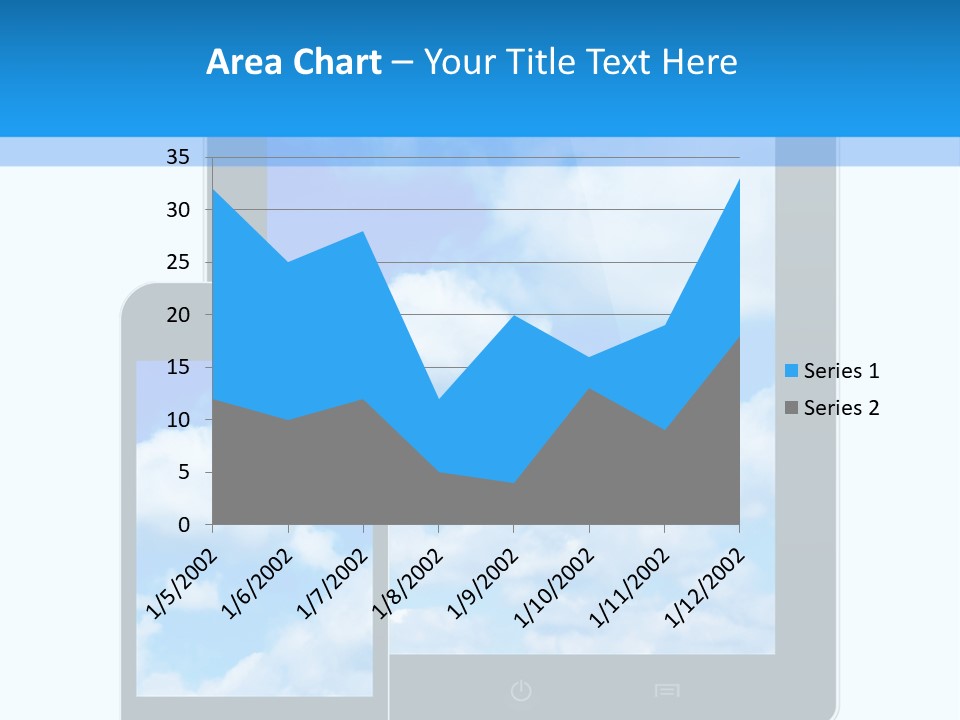 Touchscreen Modern Message PowerPoint Template