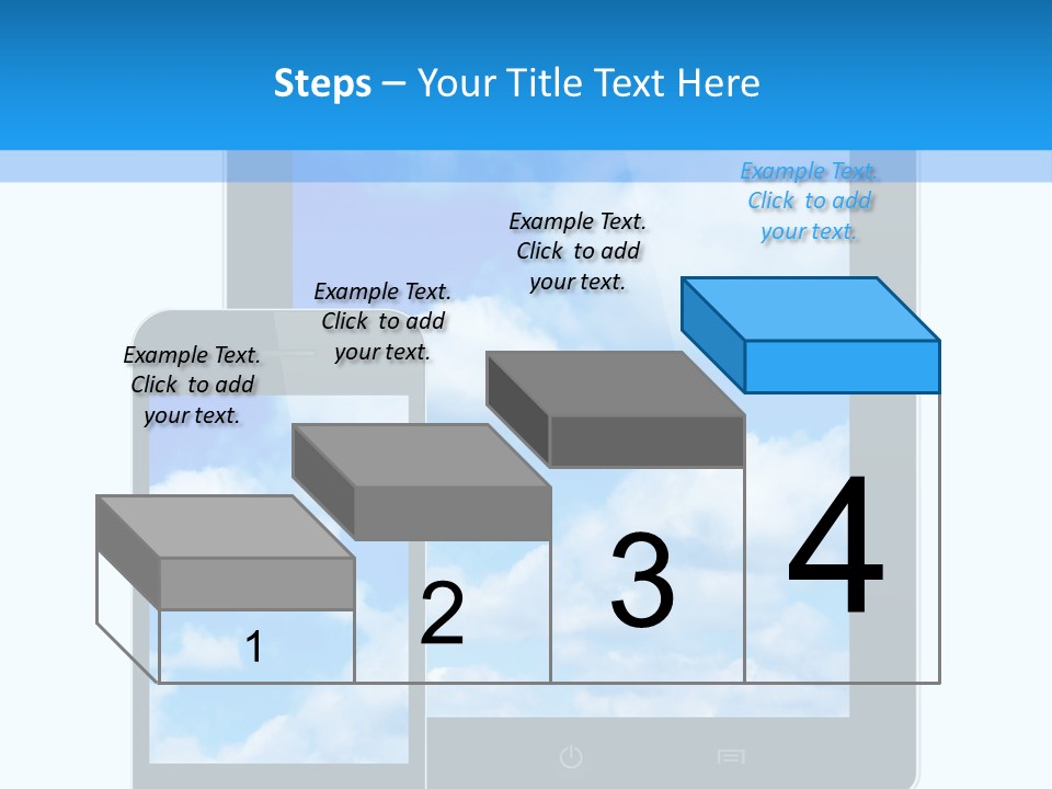 Touchscreen Modern Message PowerPoint Template