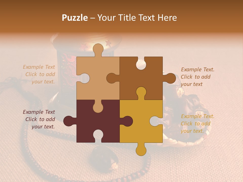 Islamic Beduine Culture PowerPoint Template