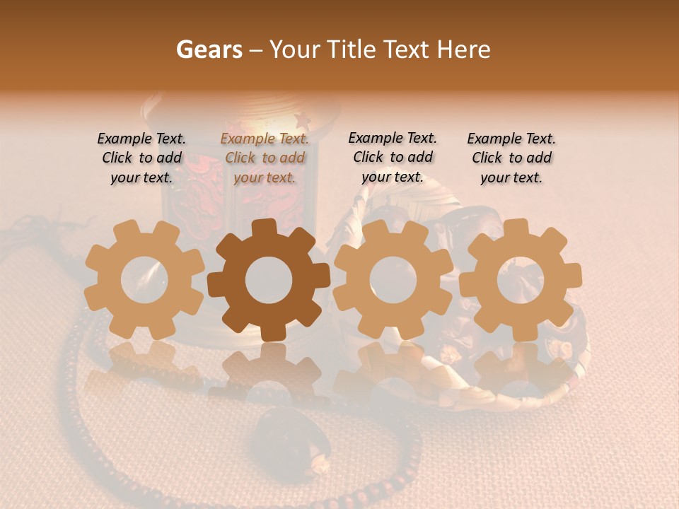 Islamic Beduine Culture PowerPoint Template